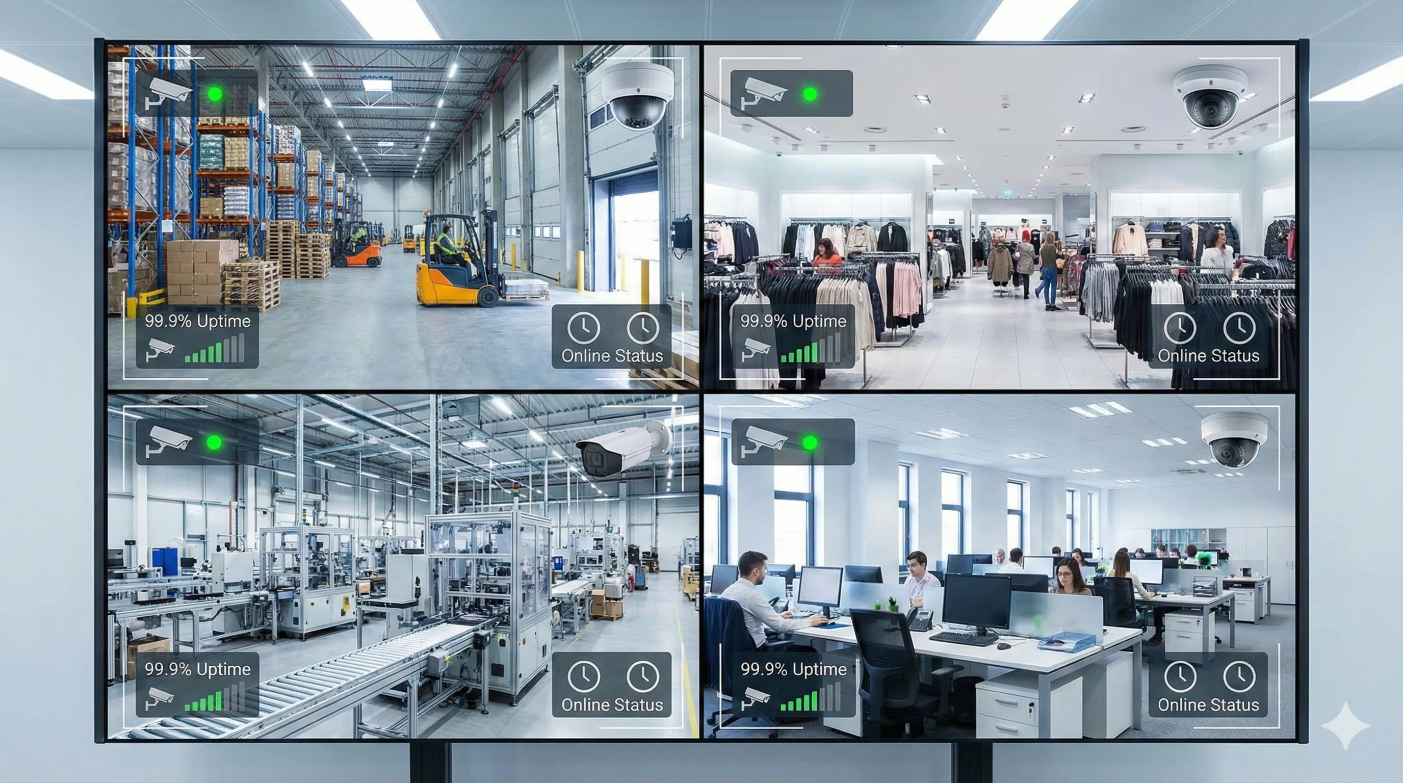 IP Camera Monitoring tracking